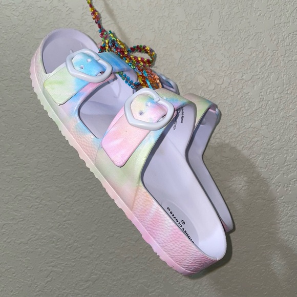 Stoney Clover Lane X Target Tie Dye Women’s Sandals - Picture 2 of 4